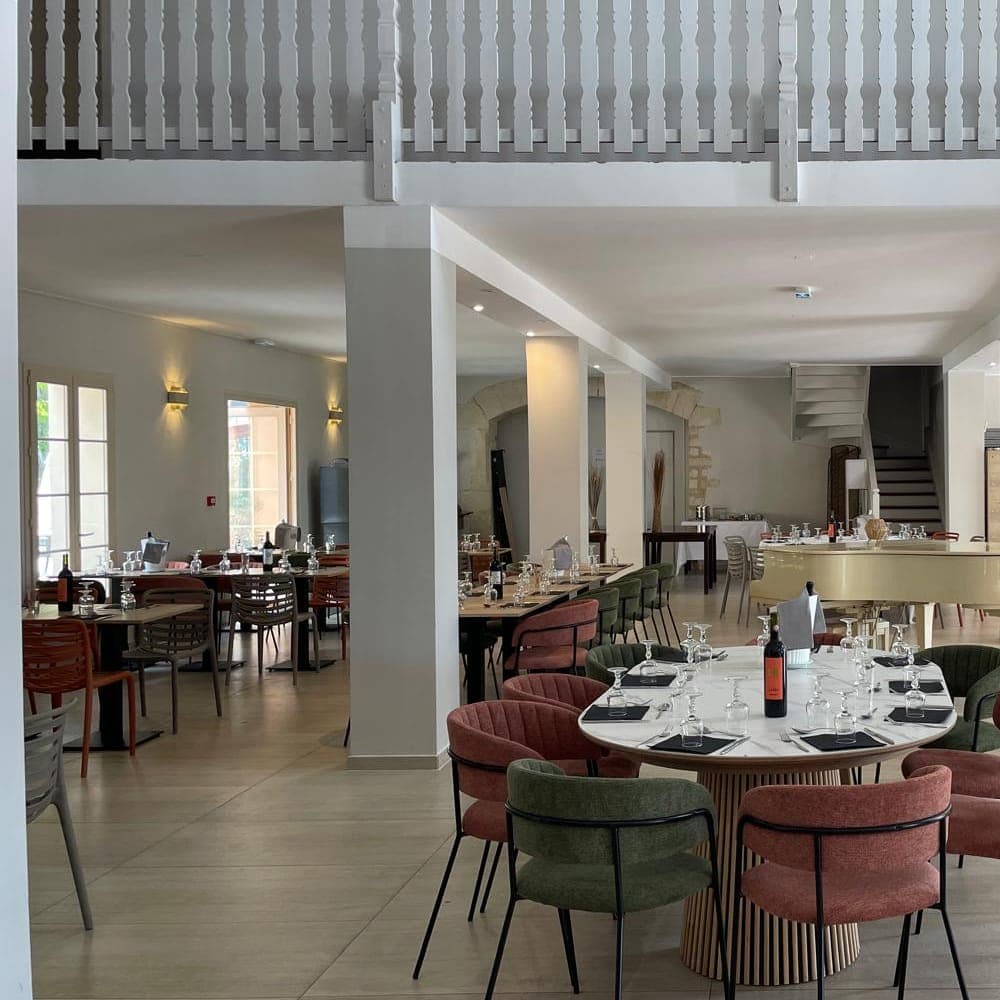 The main dining room